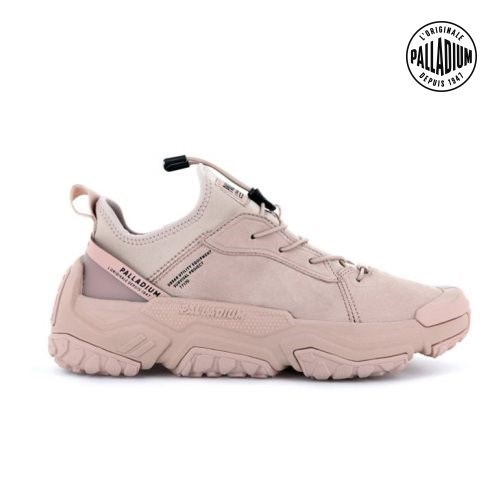 Palladium Off-grid LO LTH Men's Sneakers Pink | UK Y269-YAW